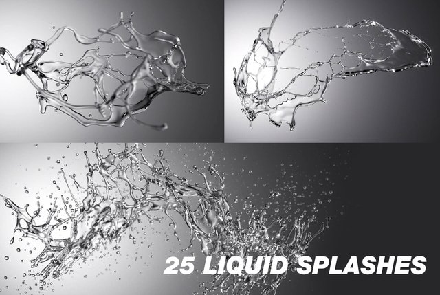 25 Ultra-Realistic Fluid Simulation Assets (500GB of Files)
