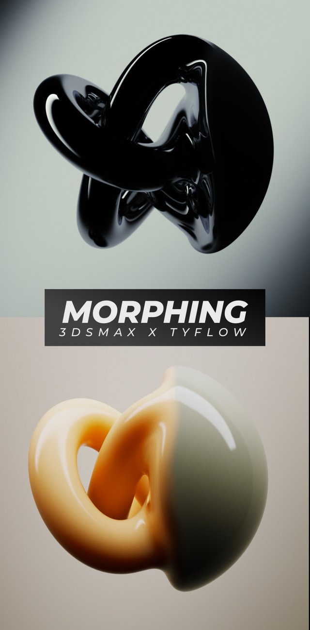 Morphing Effect with 3ds Max & tyFlow